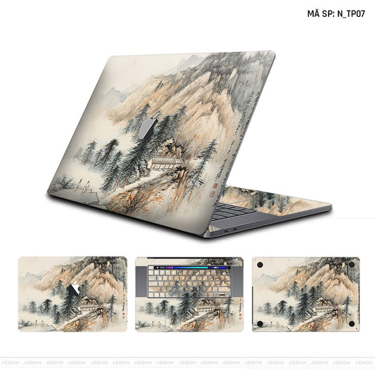 Dán Skin Macbook Hình Thư Pháp | N_TP07