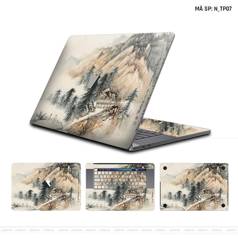 Dán Skin Macbook Hình Thư Pháp | N_TP07