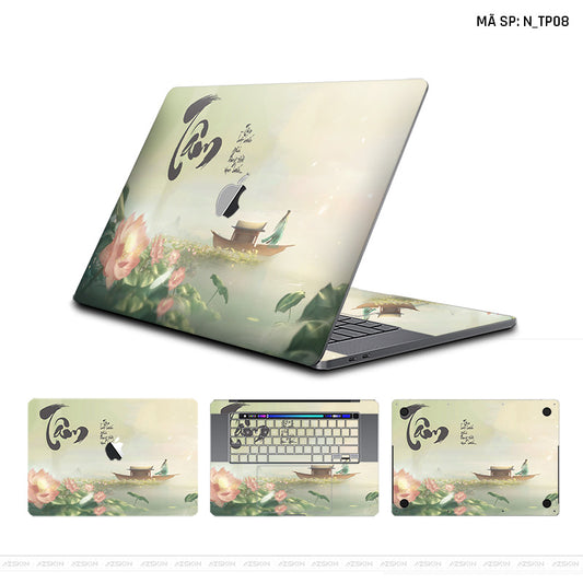 Dán Skin Macbook Hình Thư Pháp | N_TP08