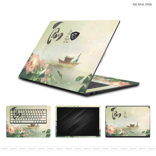 Dán Skin Laptop MSI Hình Thư Pháp | N_TP08