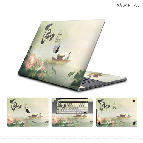 Dán Skin Macbook Hình Thư Pháp | N_TP08