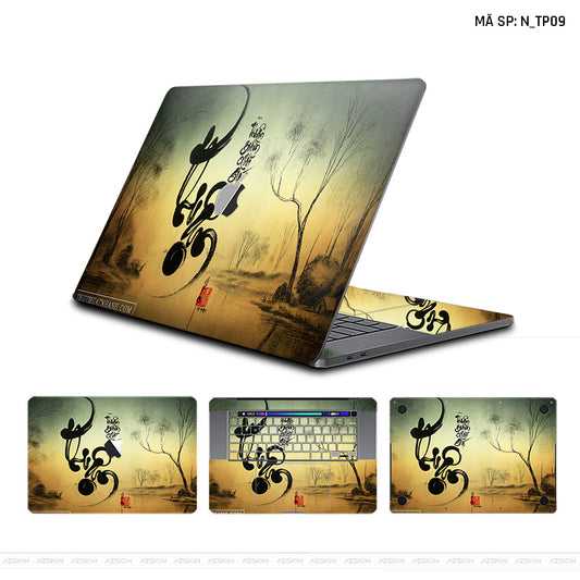 Dán Skin Macbook Hình Thư Pháp | N_TP09