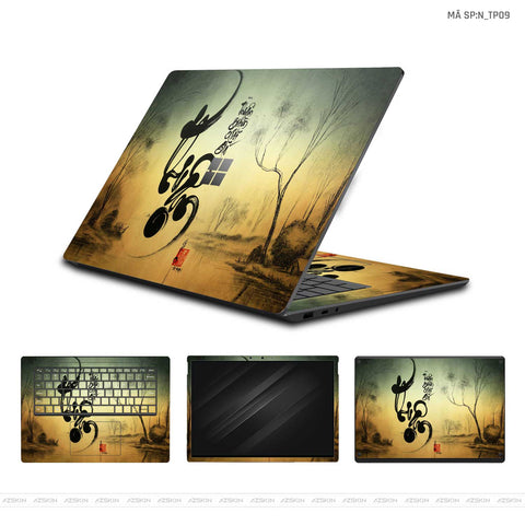 Dán Skin Laptop Surface Hình Thư Pháp | N_TP08