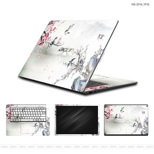 Dán Skin Laptop Acer Hình Thư Pháp | N_TP10