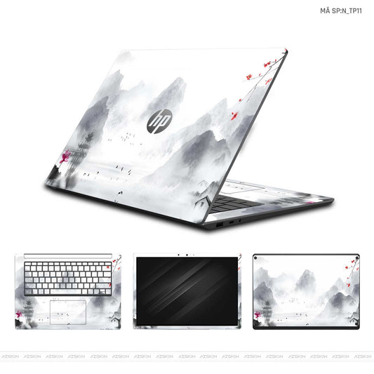 Dán Skin Laptop HP Hình Thư Pháp | N_TP11