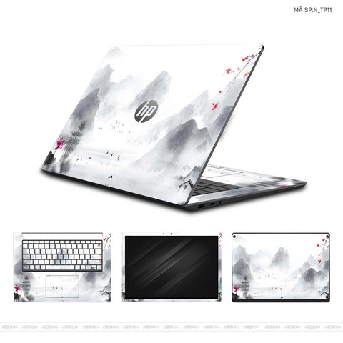 Dán Skin Laptop HP Hình Thư Pháp | N_TP11