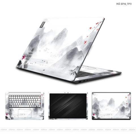 Dán Skin Laptop Lenovo Hình Thư Pháp | N_TP11
