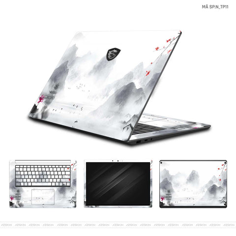 Dán Skin Laptop MSI Hình Thư Pháp | N_TP11