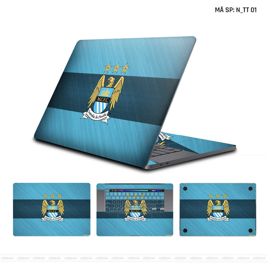 Dán Skin Macbook Hình Man City | N_TT01