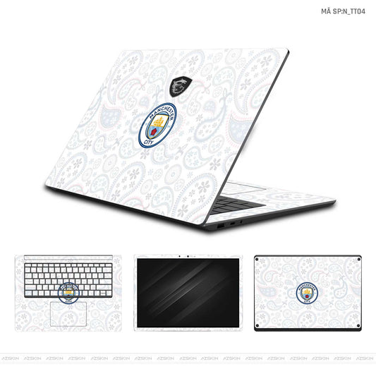 Dán Skin Laptop MSI Hình Manchester City | N_TT04