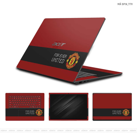 Dán Skin Laptop Acer Hình Manchester United| N_TT11