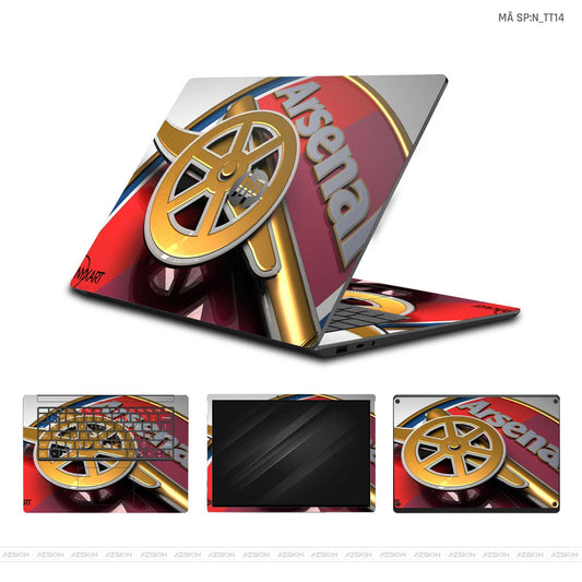 Dán Skin Laptop HP Hình Arsenal | N_TT14