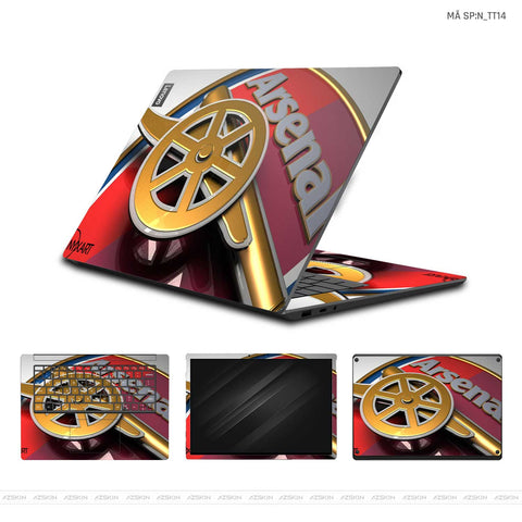 Dán Skin Laptop Lenovo Hình Arsenal | N_TT14