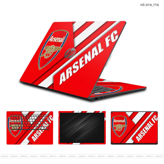 Dán Skin Laptop HP Hình Arsenal | N_TT16