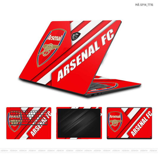 Dán Skin Laptop MSI Hình Arsenal | N_TT16