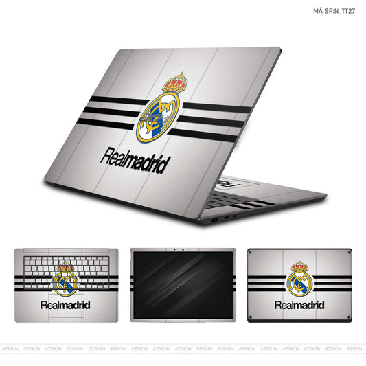 Dán Skin Laptop Acer Hình Real Madrid | N_TT27