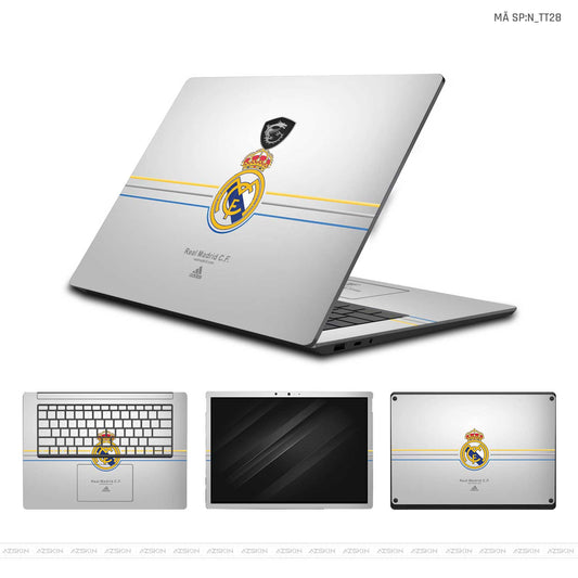 Dán Skin Laptop MSI Hình Real Madrid | N_TT28