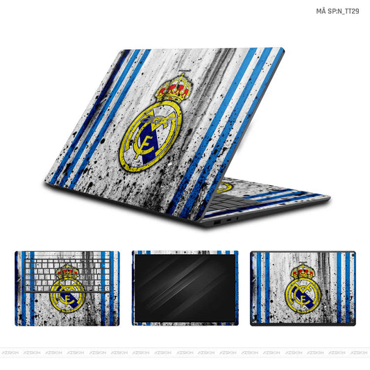 Dán Skin Laptop Acer Hình Real Madrid | N_TT29