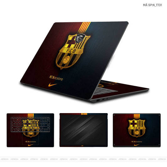 Dán Skin Laptop MSI Hình Barcelona | N_TT31