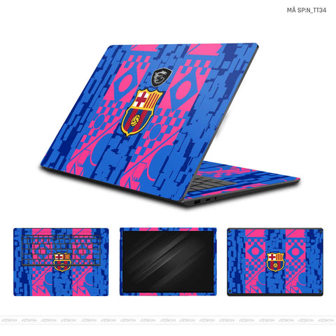 Dán Skin Laptop MSI Hình Barcelona | N_TT34