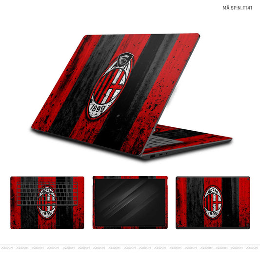 Dán Skin Laptop MSI Hình Ac Milan | N_TT41