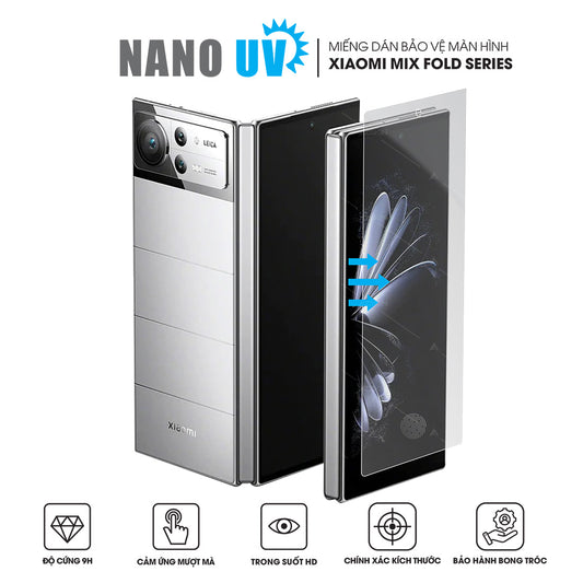 Miếng Dán Màn Hình Nano UV Xiaomi Mix Fold Series