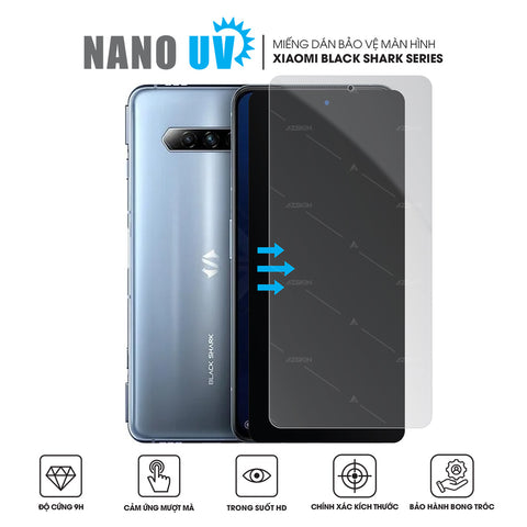 Miếng Dán Màn Hình Nano UV Xiaomi Black Shark Series