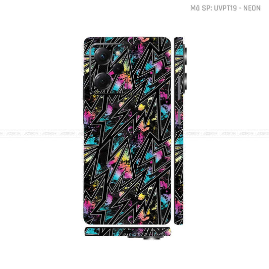 Dán Skin POCO Series Vân Nổi Neon 01 | UVPT19