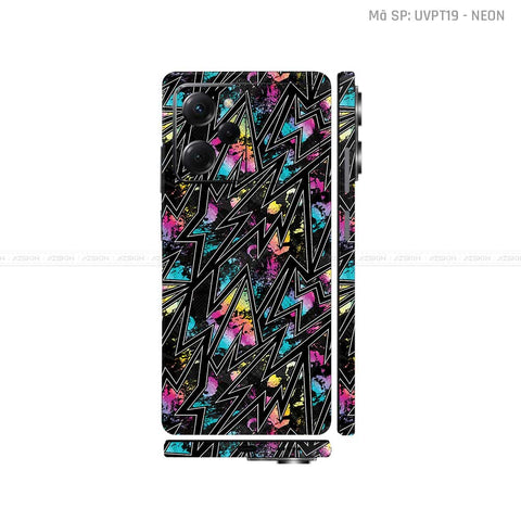 Dán Skin POCO Series Vân Nổi Neon 01 | UVPT19