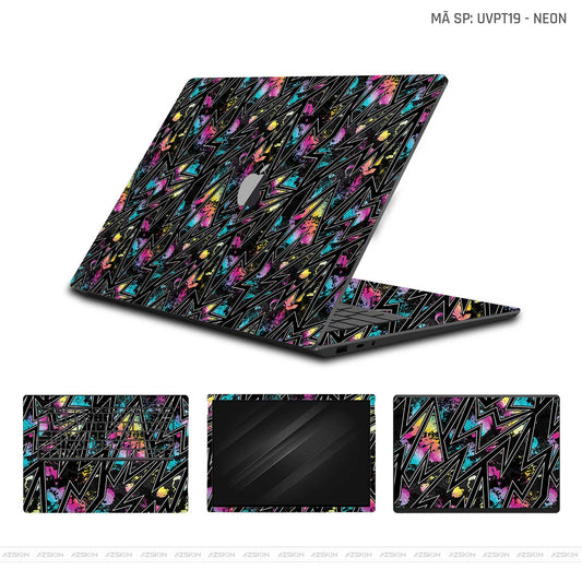 Dán Skin Macbook Vân Nổi Neon 01 | UVPT19
