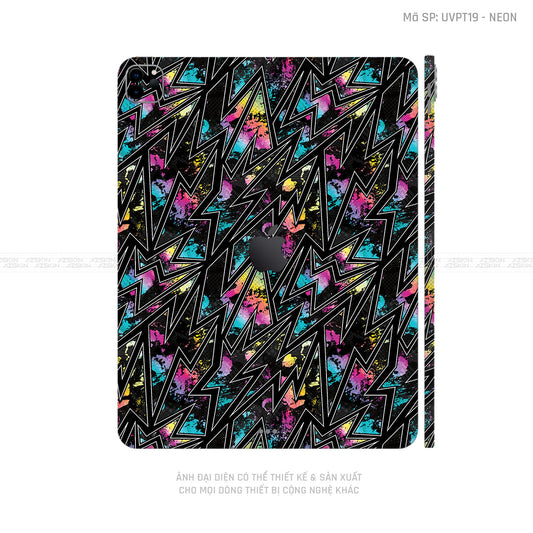 Dán Skin IPad Air Series Vân Neon 01