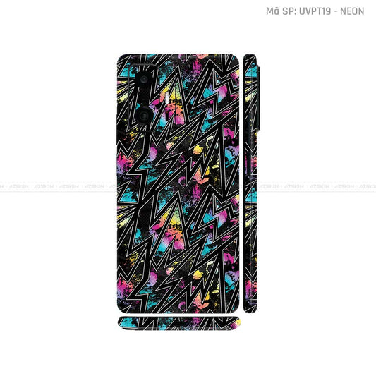 Dán Skin Xiaomi 11 Series Vân Nổi Neon 01 | UVPT19