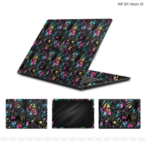 Dán Skin Laptop Razer Neon 01 | UVPT19