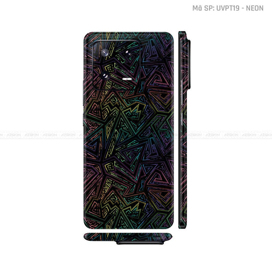Dán Skin Xiaomi 14 Series Vân Nổi Neon 02 | UVPT19