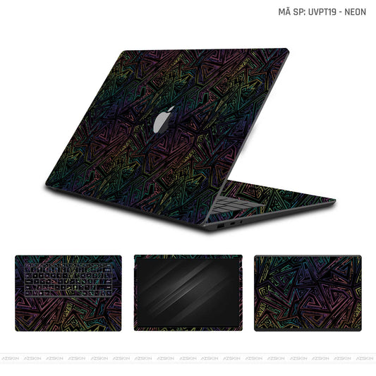 Dán Skin Macbook Vân Nổi Neon 02 | UVPT19