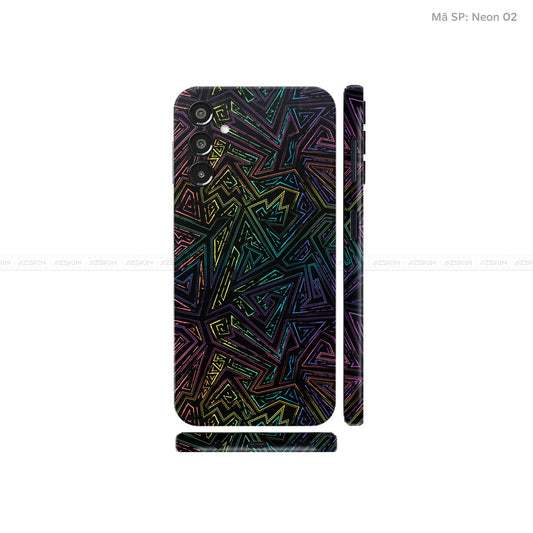 Dán Skin Galaxy A Series Vân Neon 02 | UVPT19