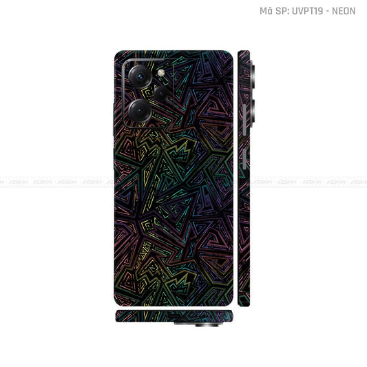 Dán Skin POCO Series Vân Nổi Neon 02 | UVPT19