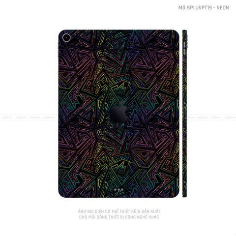 Dán Skin IPad Mini Series Vân Neon 02 | UVPT19