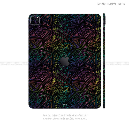 Dán Skin IPad Air Series Vân Neon 02