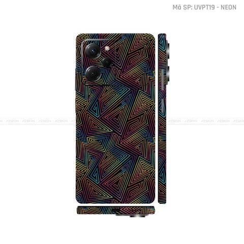 Dán Skin POCO Series Vân Nổi Neon 03 | UVPT19