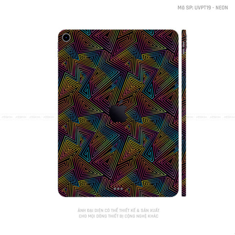 Dán Skin IPad Mini Series Vân Neon 03 | UVPT19