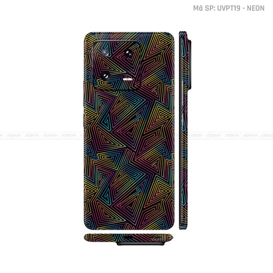 Dán Skin Xiaomi 14 Series Vân Nổi Neon 03 | UVPT19