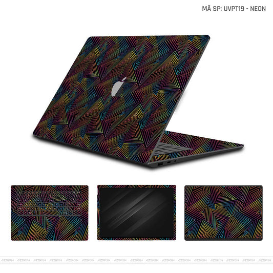 Dán Skin Macbook Vân Nổi Neon 03 | UVPT19