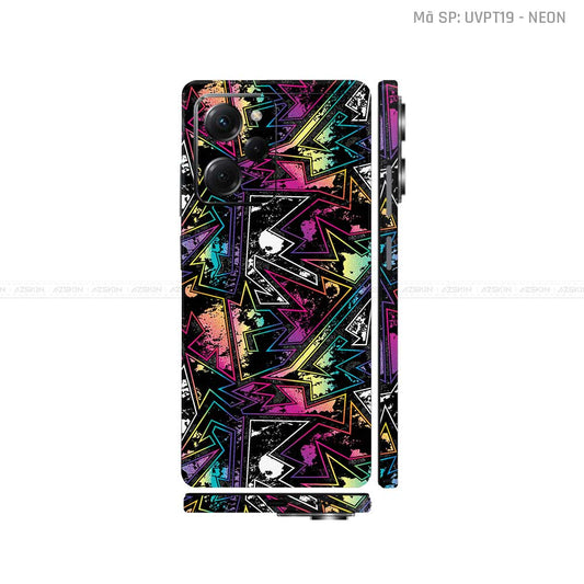 Dán Skin POCO Series Vân Nổi Neon 04 | UVPT19