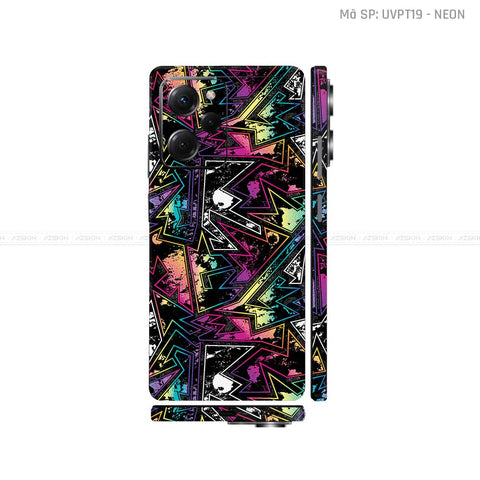 Dán Skin POCO Series Vân Nổi Neon 04 | UVPT19