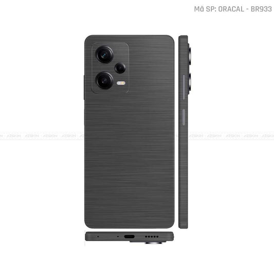 Dán Skin Xiaomi Redmi Note 12 Series Xám Xước | BR933