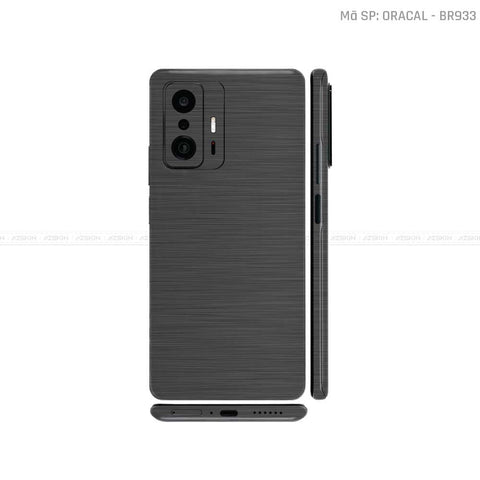 Dán Skin Xiaomi 11 Series Màu Xám Xước | BR933