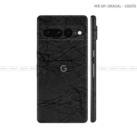 Dán Skin Google Pixel 8 Series Vân Cocoon Black | CO070