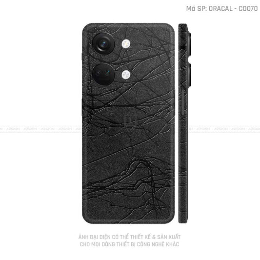 Dán Skin Oneplus Nord Series Vân Cocoon Black | CO070