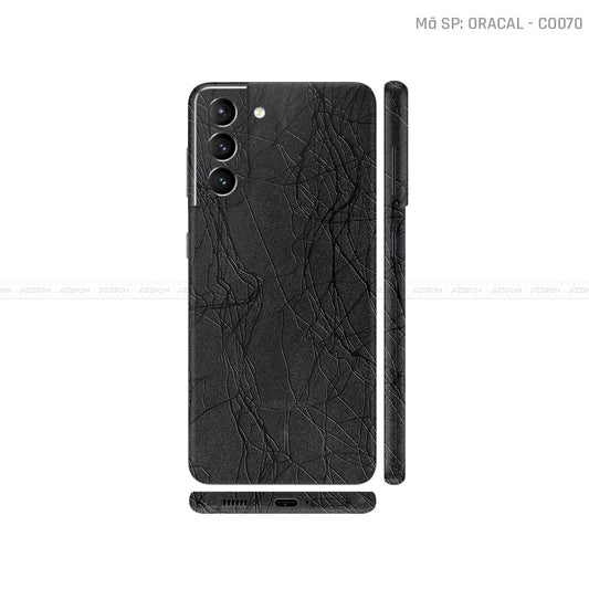 Dán Skin Galaxy S21 Series Vân Cocoon Black | CO070